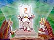 God sat upon His Throne