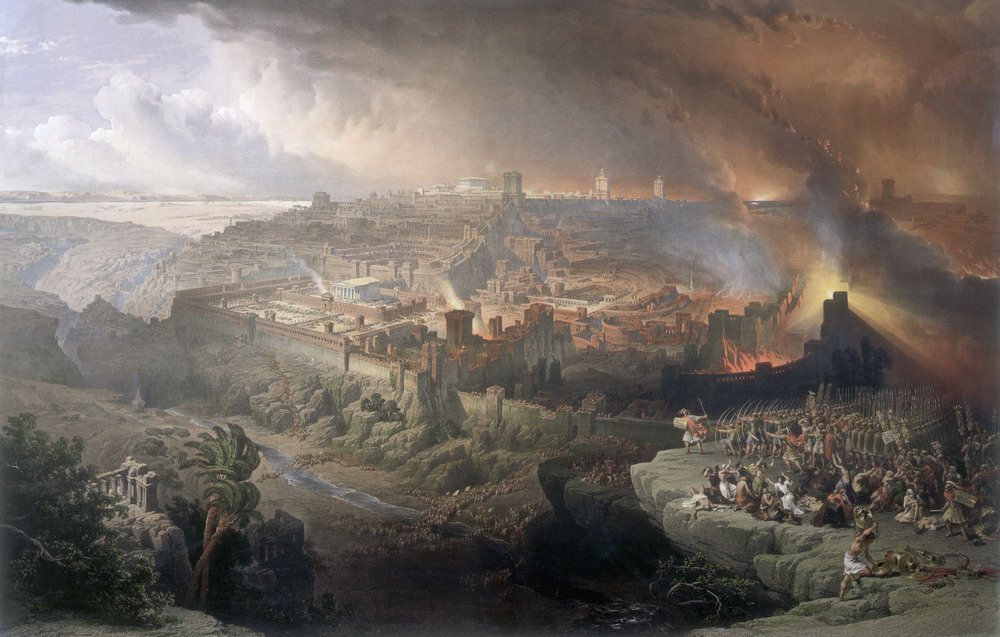 a picture of the destruction of Jerusalem 
