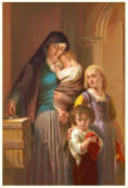 widow mite and children