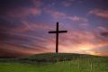 The cross on a hill