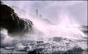 picture of a stormy sea