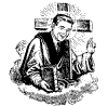  A preacher giving a sermon